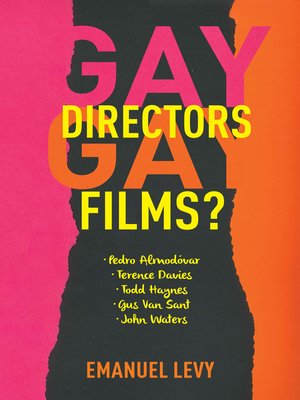 cover image of Gay Directors, Gay Films?